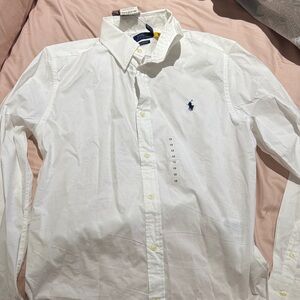 Polo by Ralph Lauren White Button Down Shirt